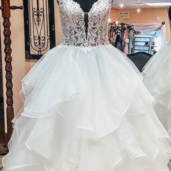 Used Sophia tolli wedding dress Remi - Picture 2 of 4